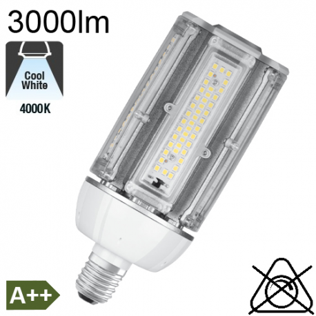 LED Très Fortes Puissances E27 3000lm 4000K