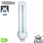 D/E LED LED 10W - 840 Blanc Froid | Équivalent 26W