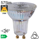 Spot LED GU10 575lm 2700K 36° Dimmable