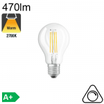 Sphérique LED E27 470lm 2700K Dimmable
