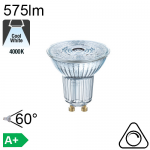 Spot LED GU10 575lm 4000K 60° Dimmable